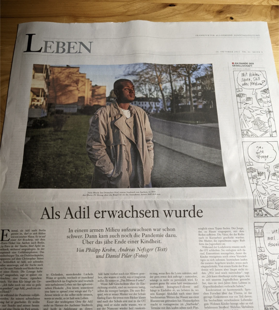 „Als Adil erwachsen wurde“