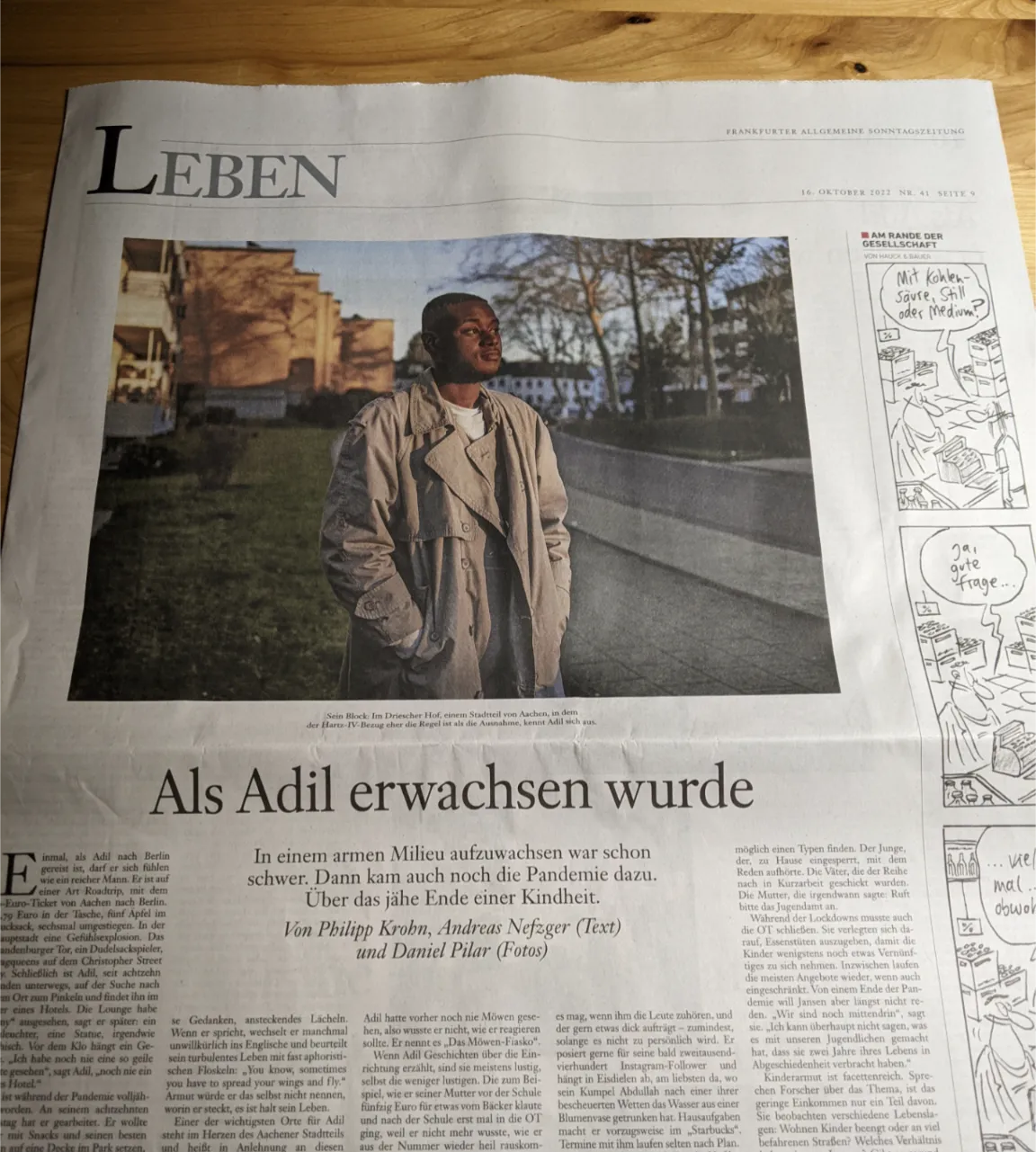 „Als Adil erwachsen wurde“